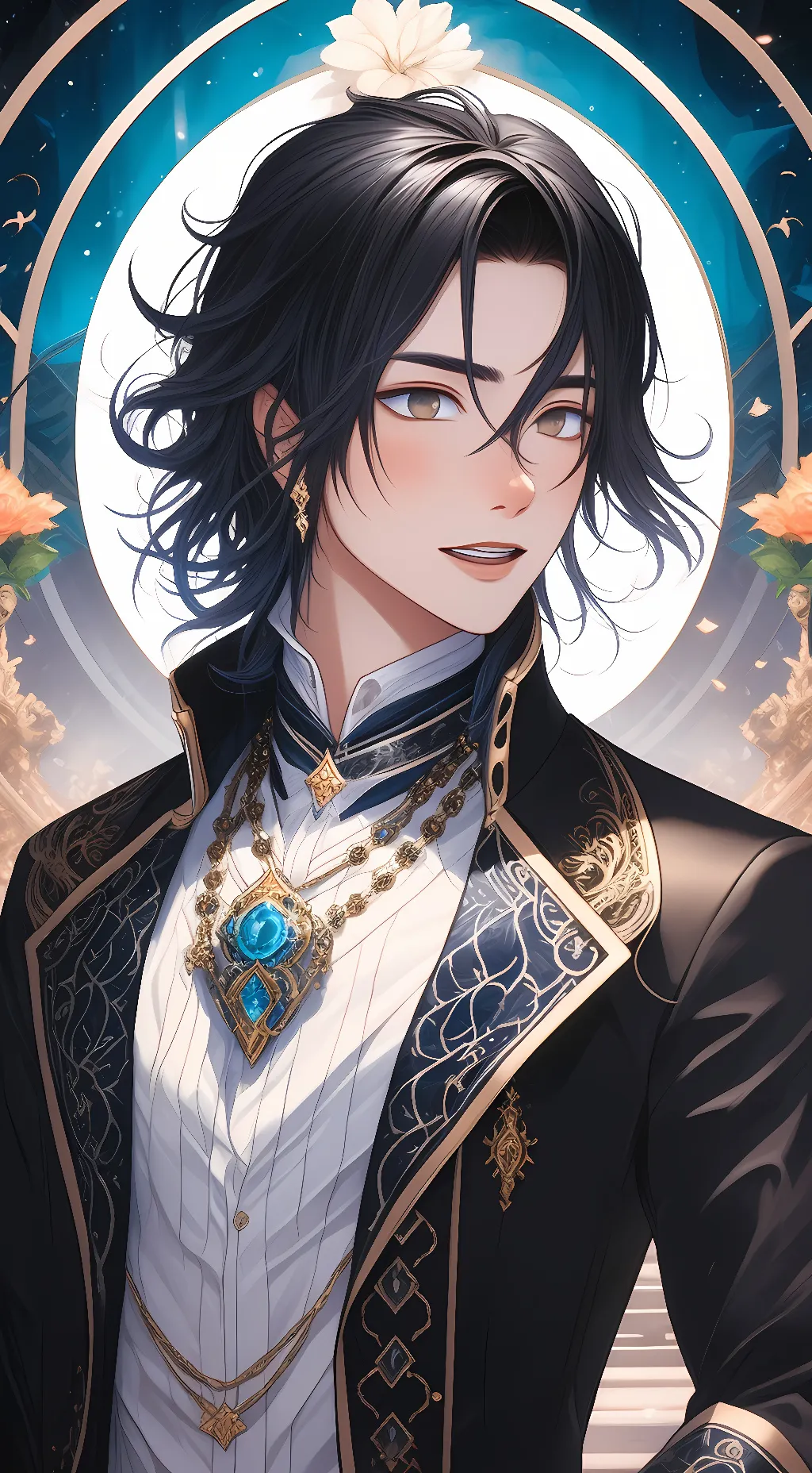 ai character: Kai background