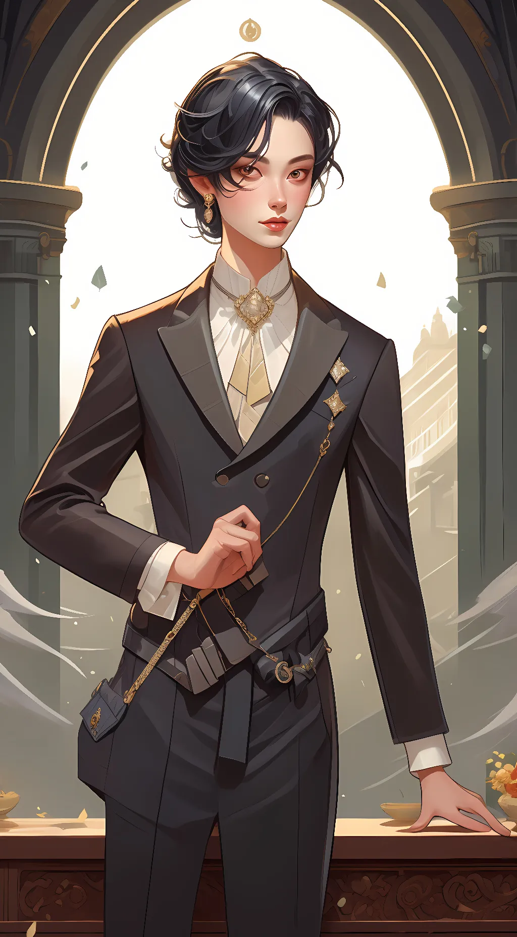 ai character: roya background