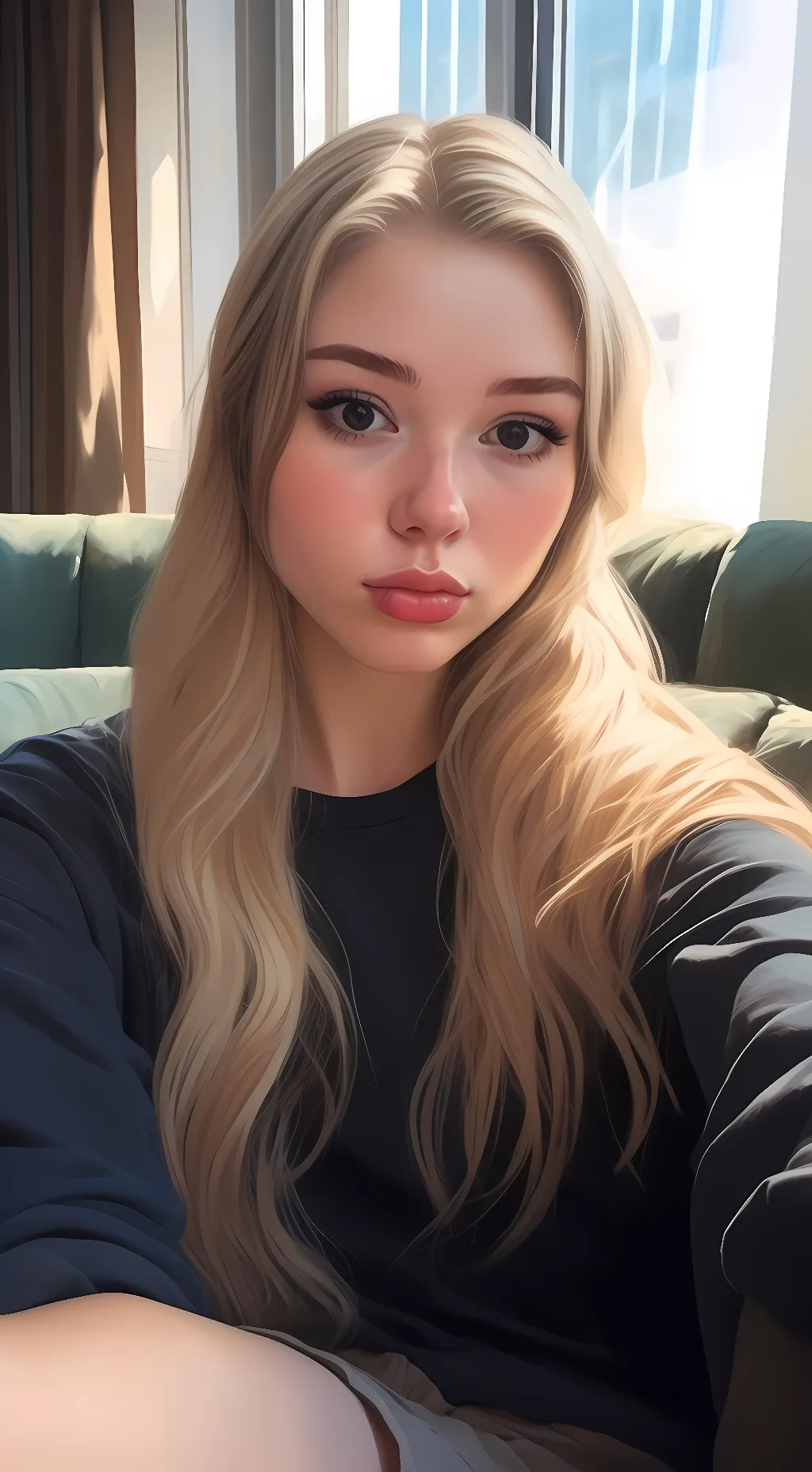 ai character: Ashlyn  background