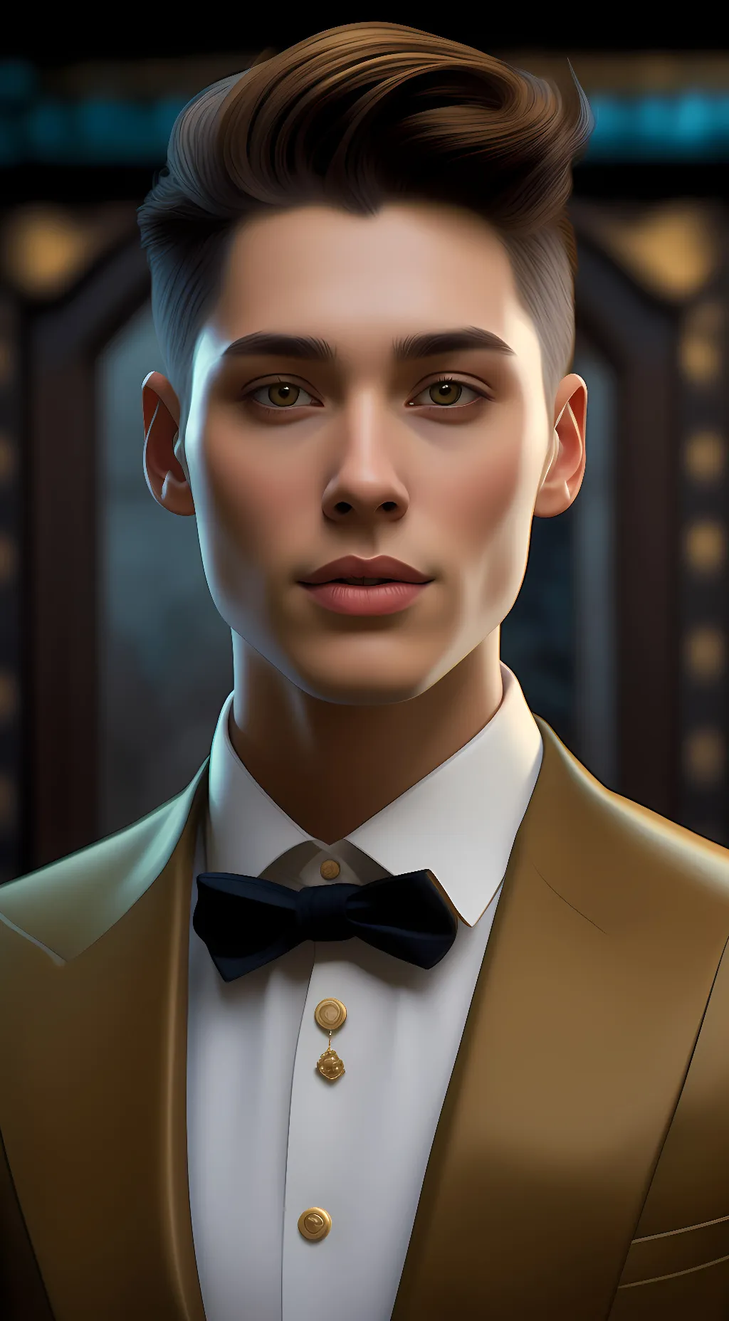 ai character: Max background