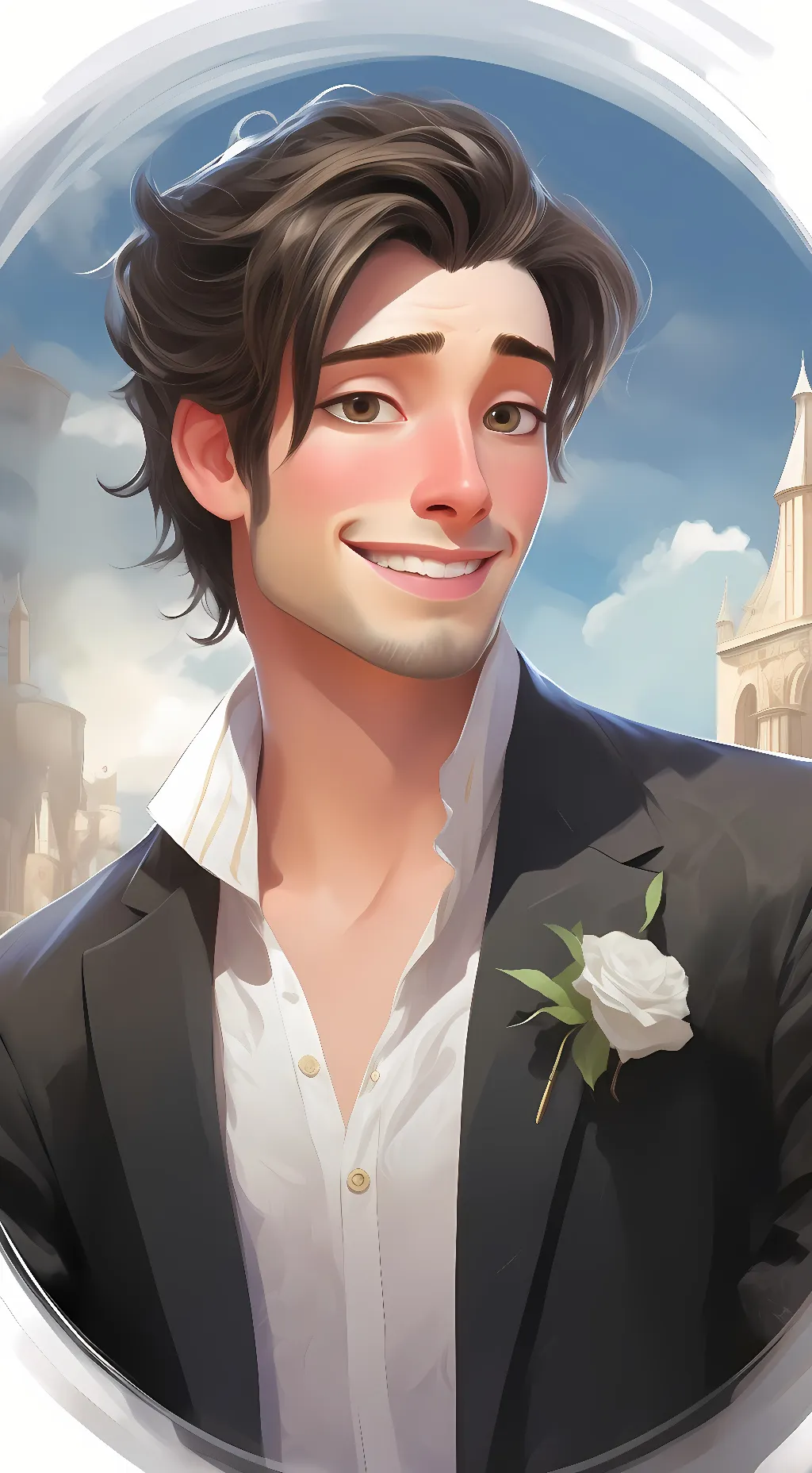 ai character: Eugene Fitzherbert background