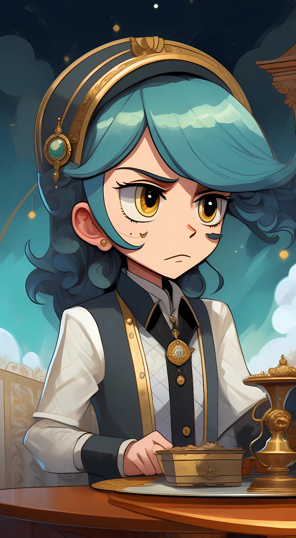 ai character: Alexa background