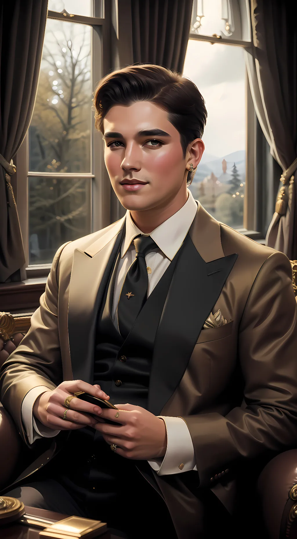 ai character: Luv background