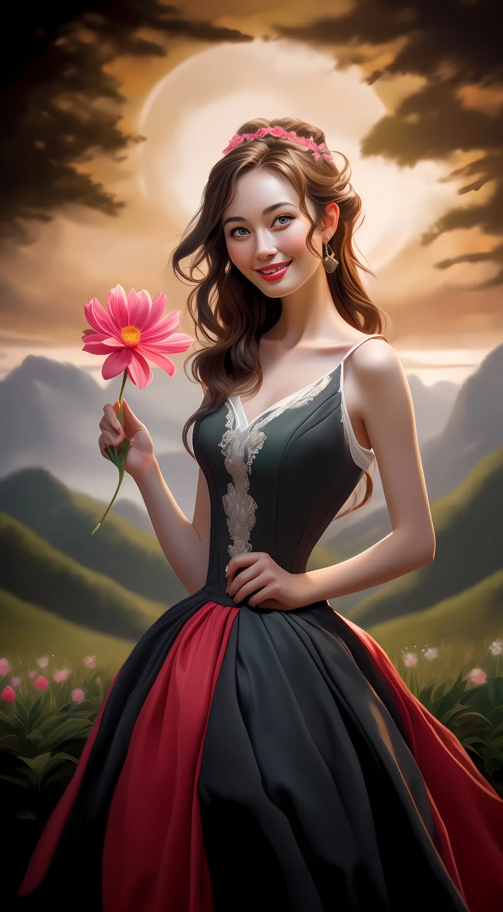 ai character: Giselle Baker background