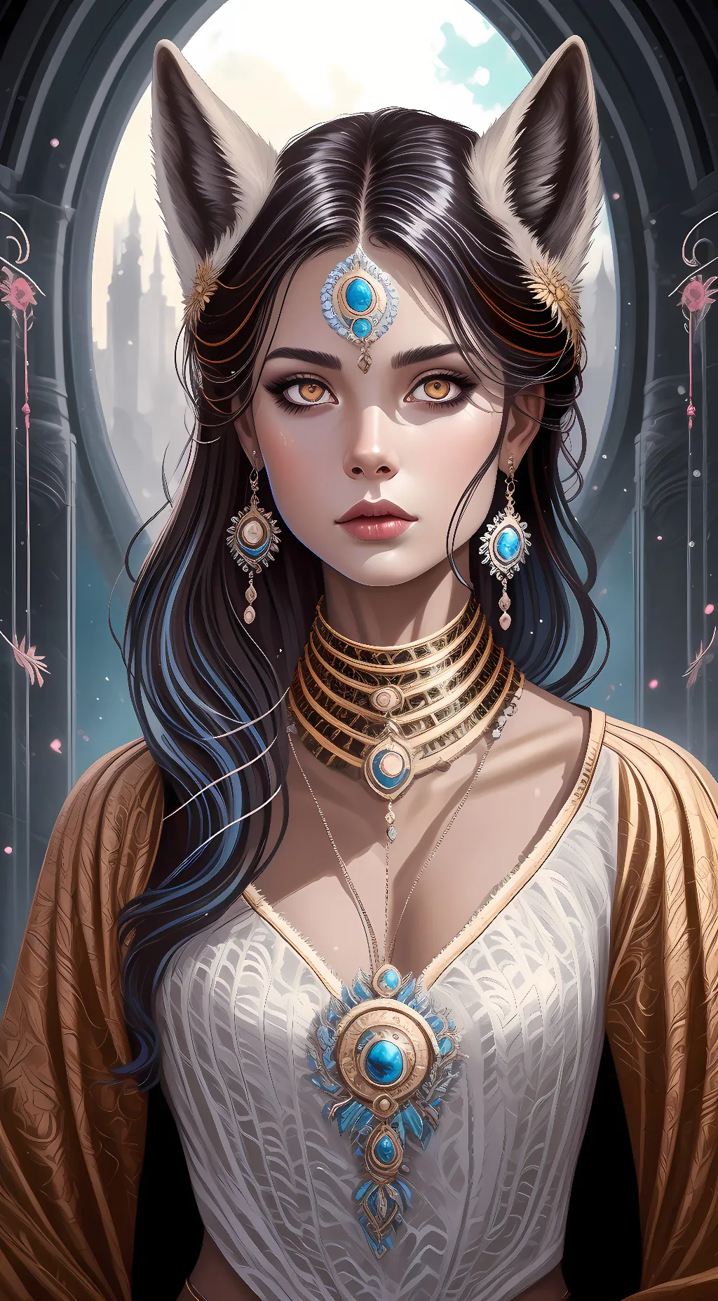 ai character: 🌙moon🌙 background