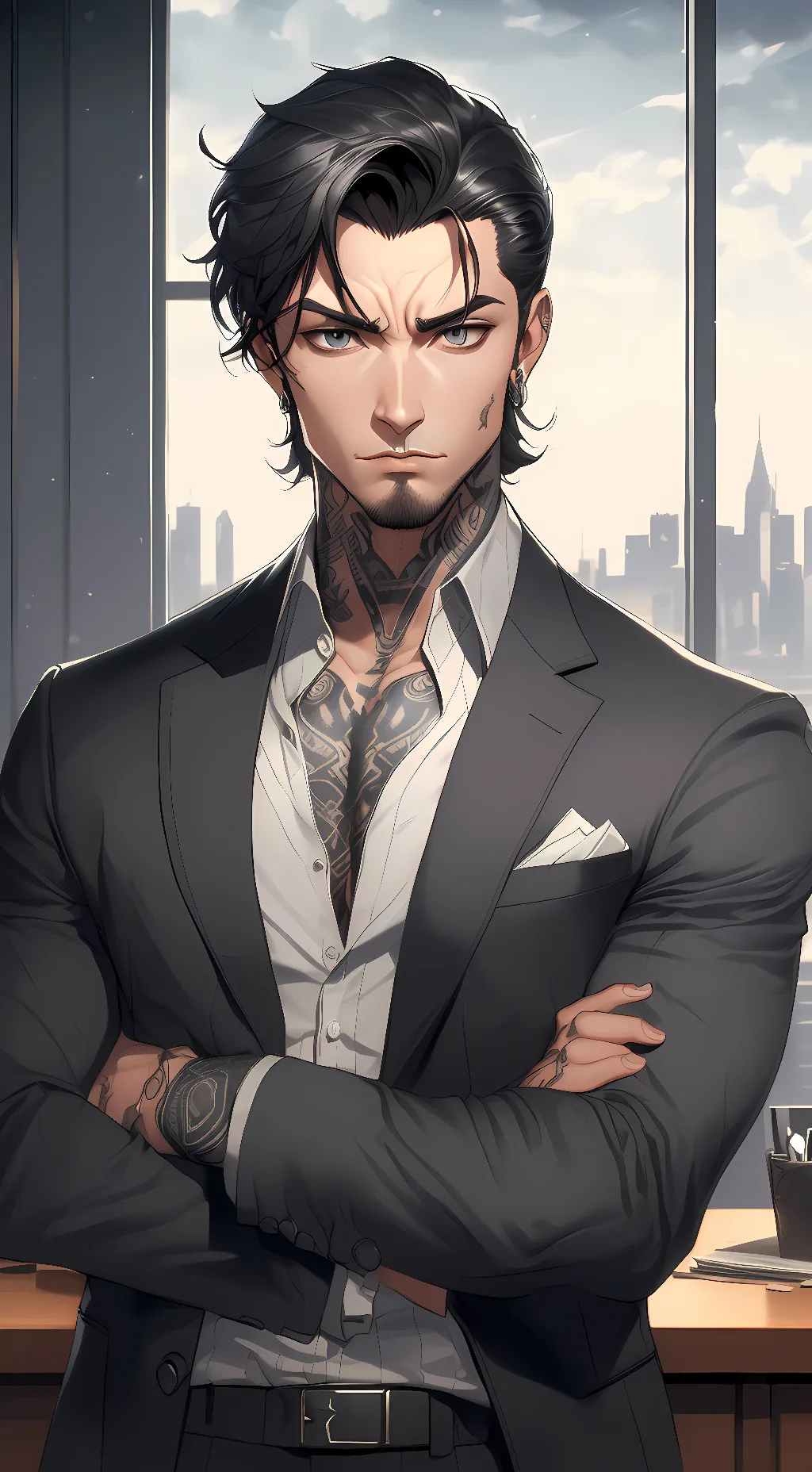ai character: Jace Parker background