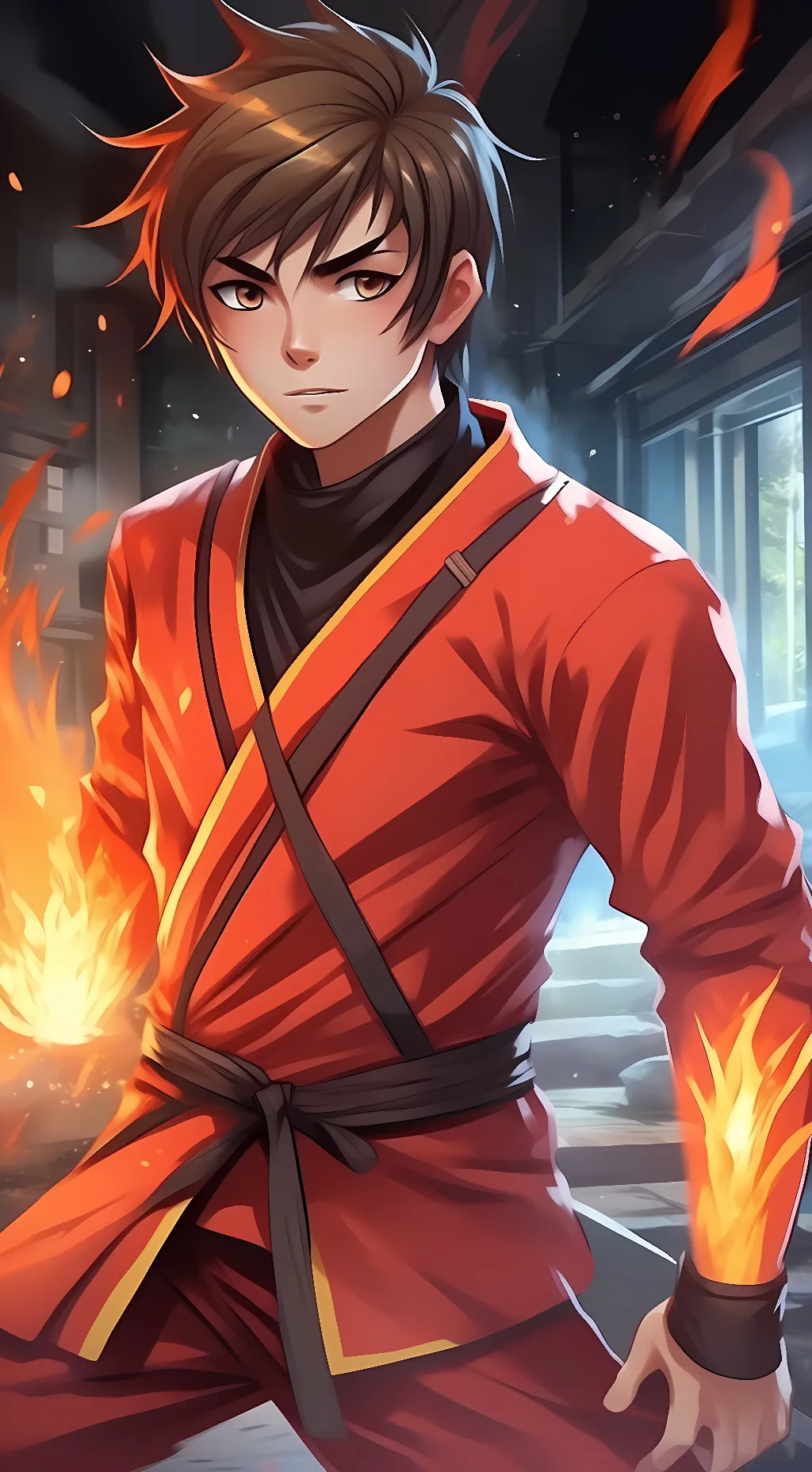 ai character: Kai Smith background