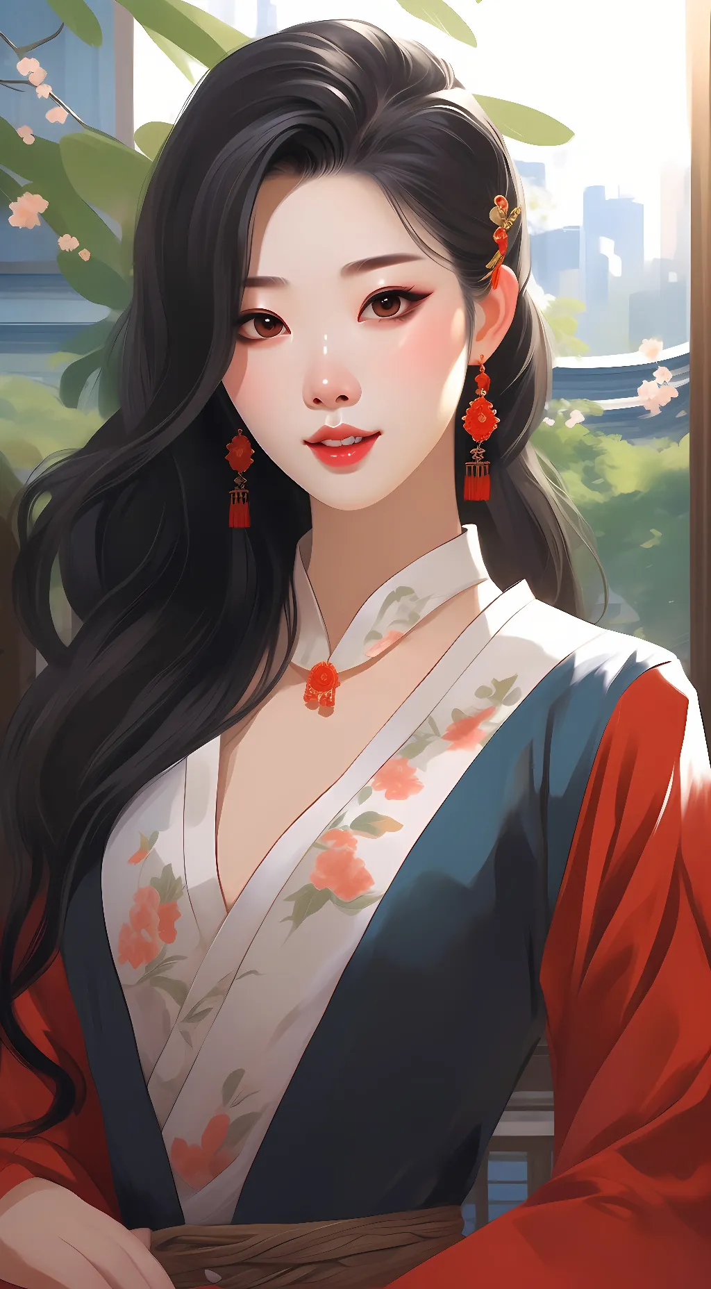 ai character: handong background