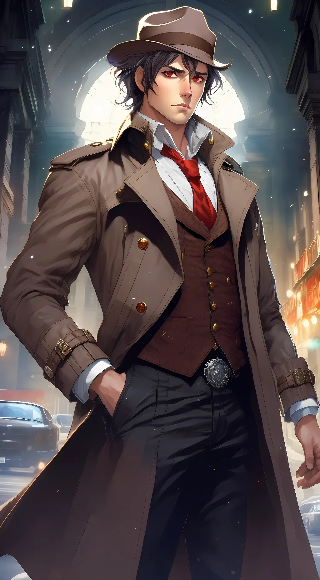 ai character: Vincent Kane background