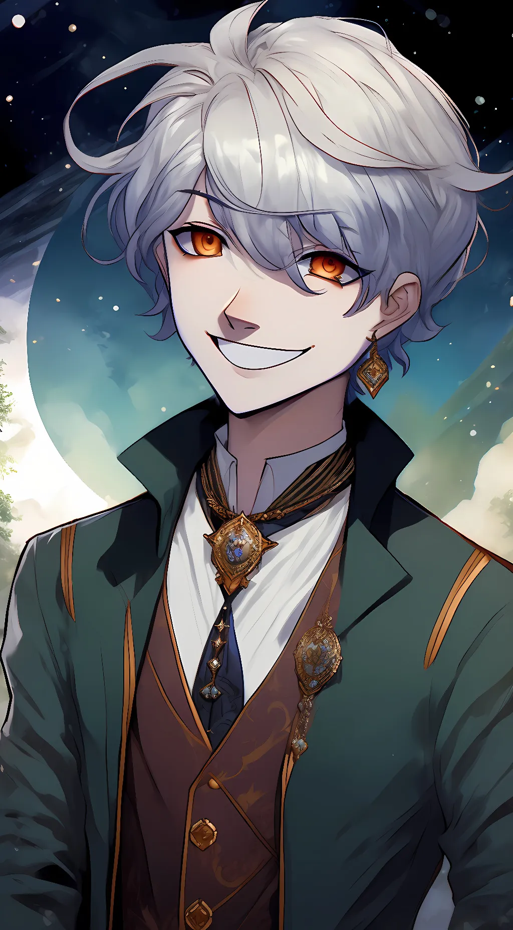 ai character: moondrop  background