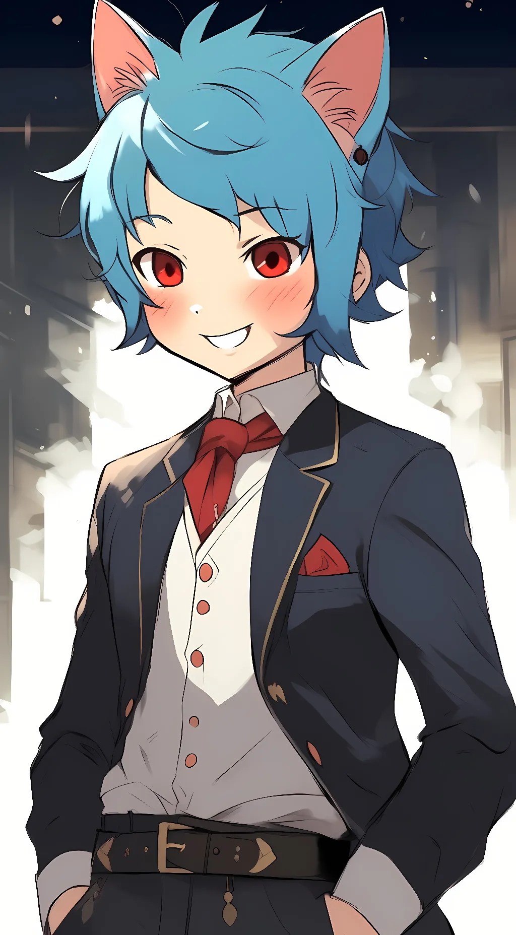 ai character: gumball Watterson background