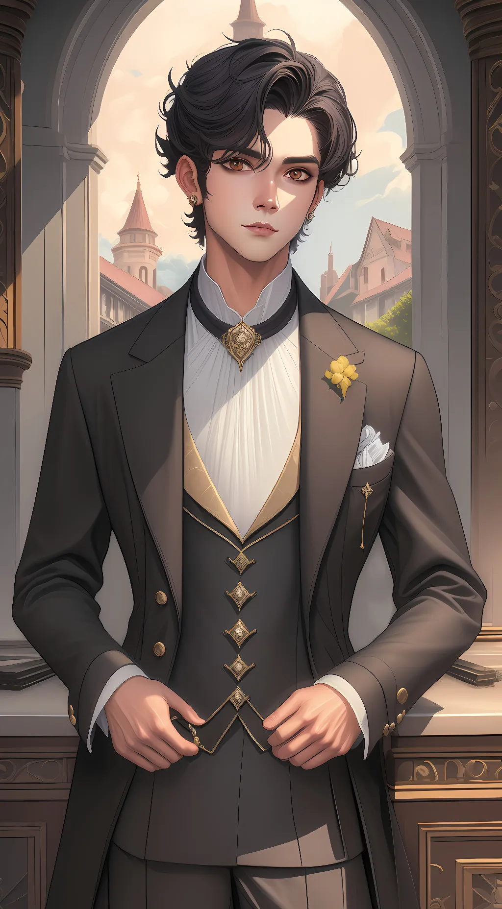 ai character: Jake background