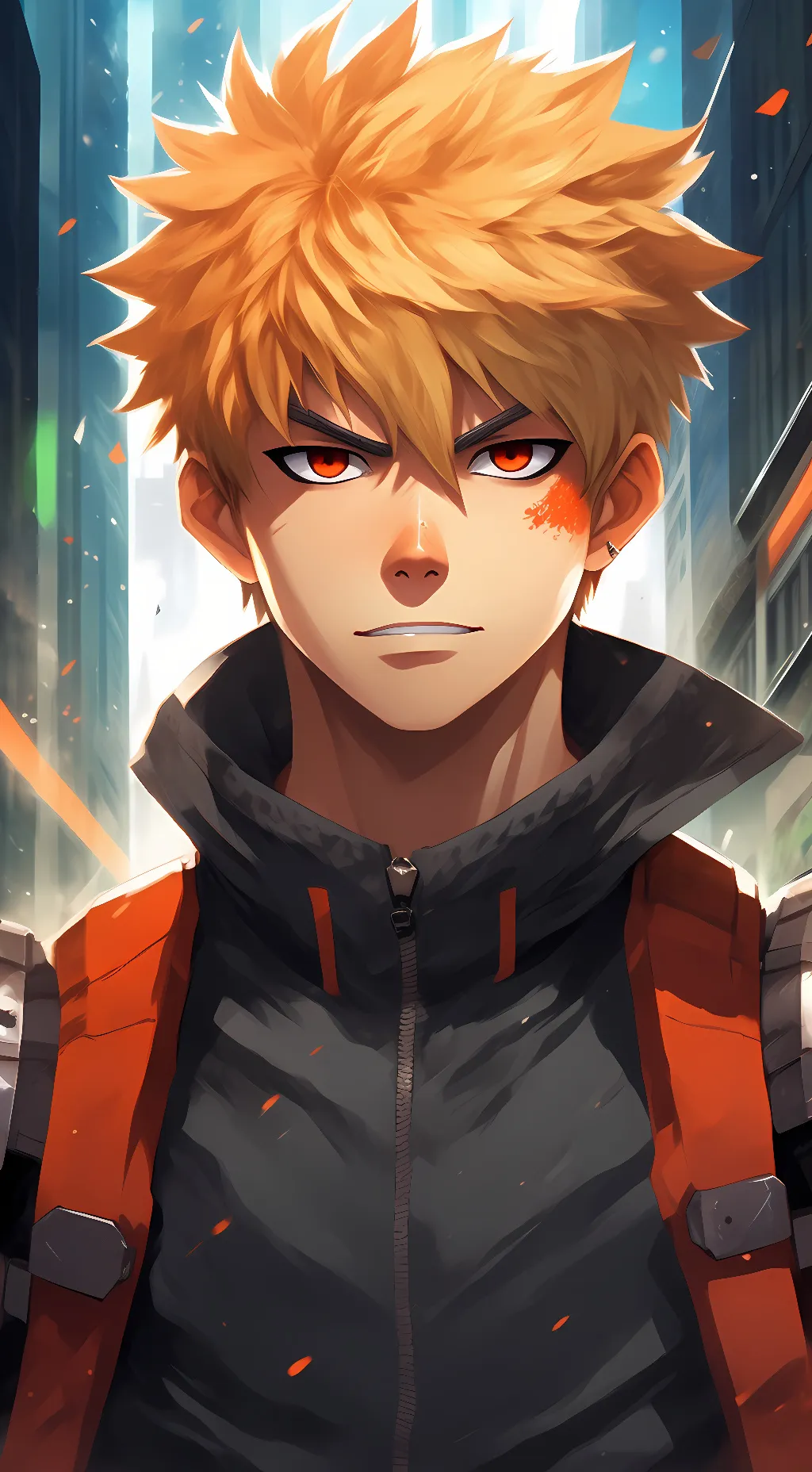 ai character: Kat  background