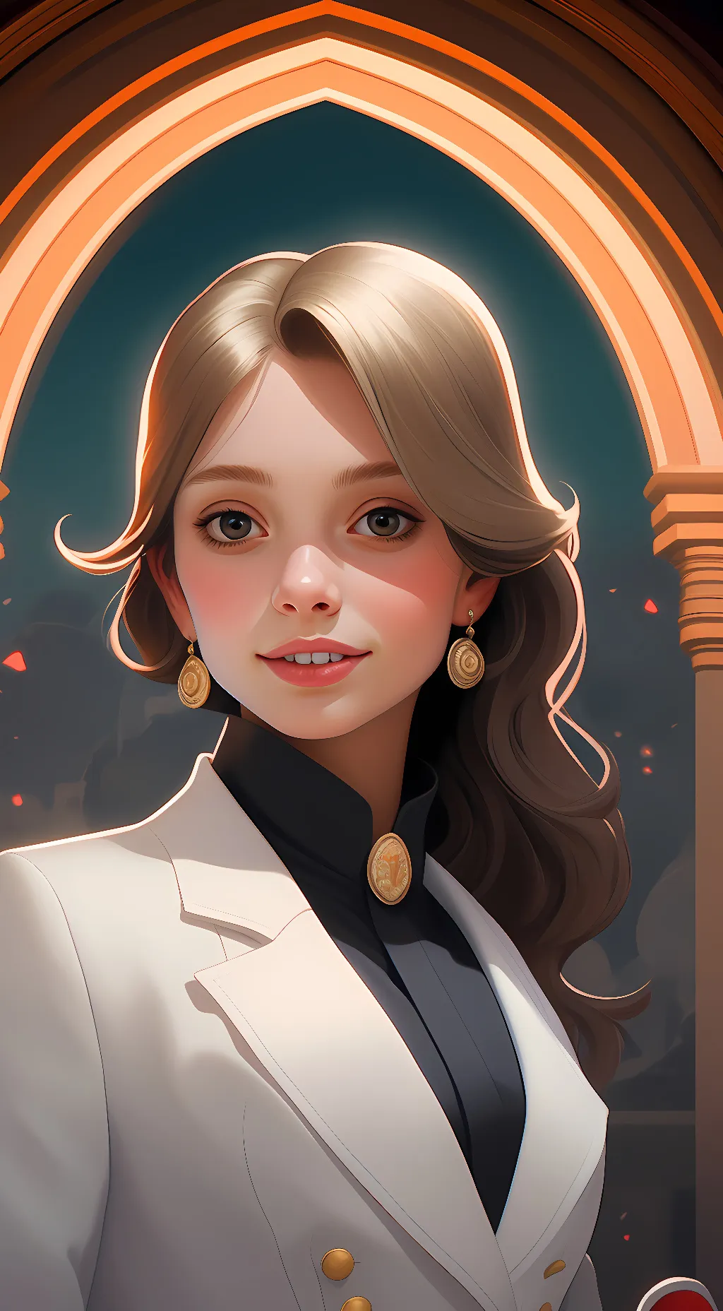 ai character: Amanda background