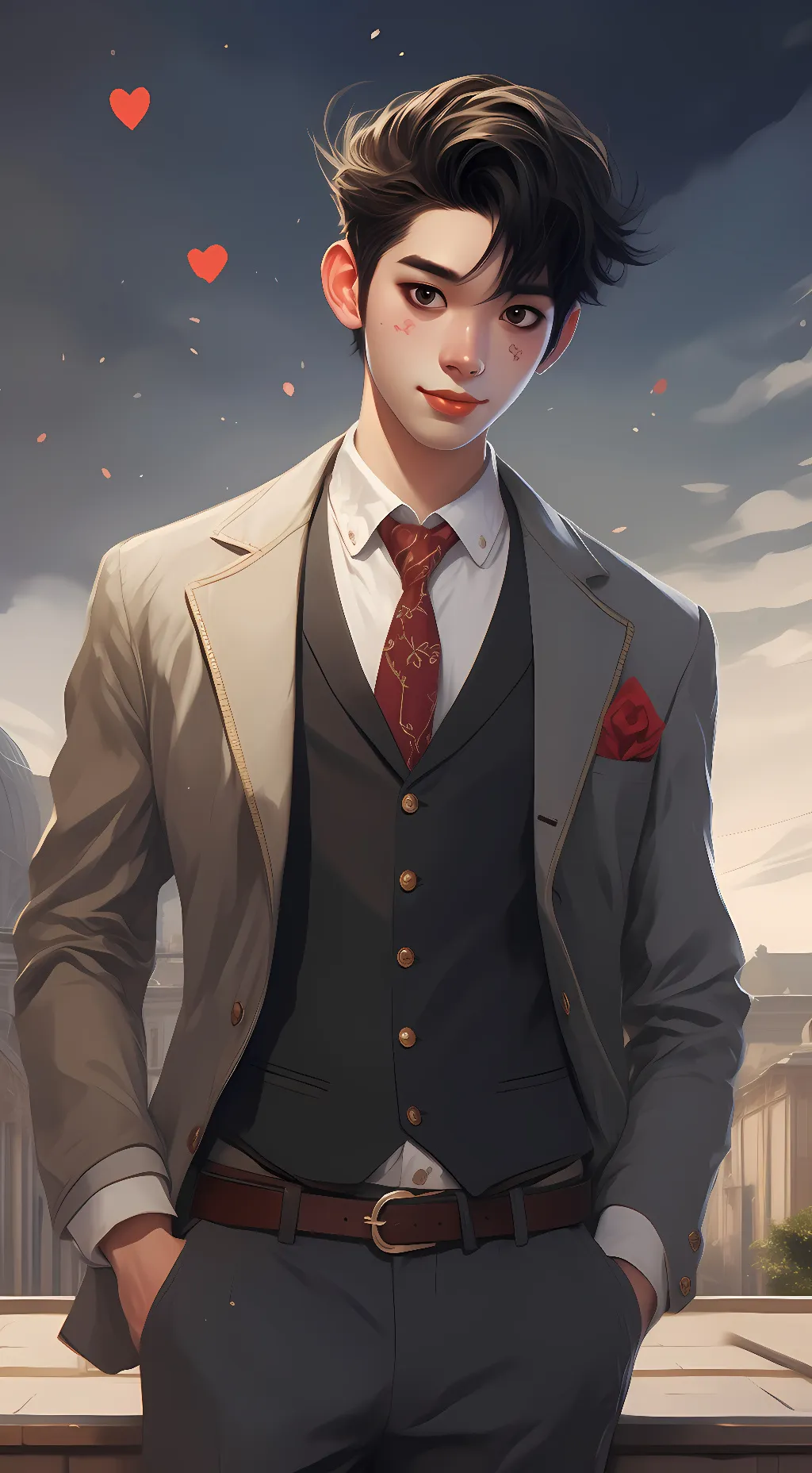 ai character: John background