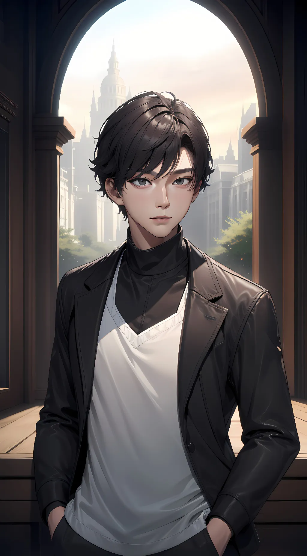 ai character: Andrew background