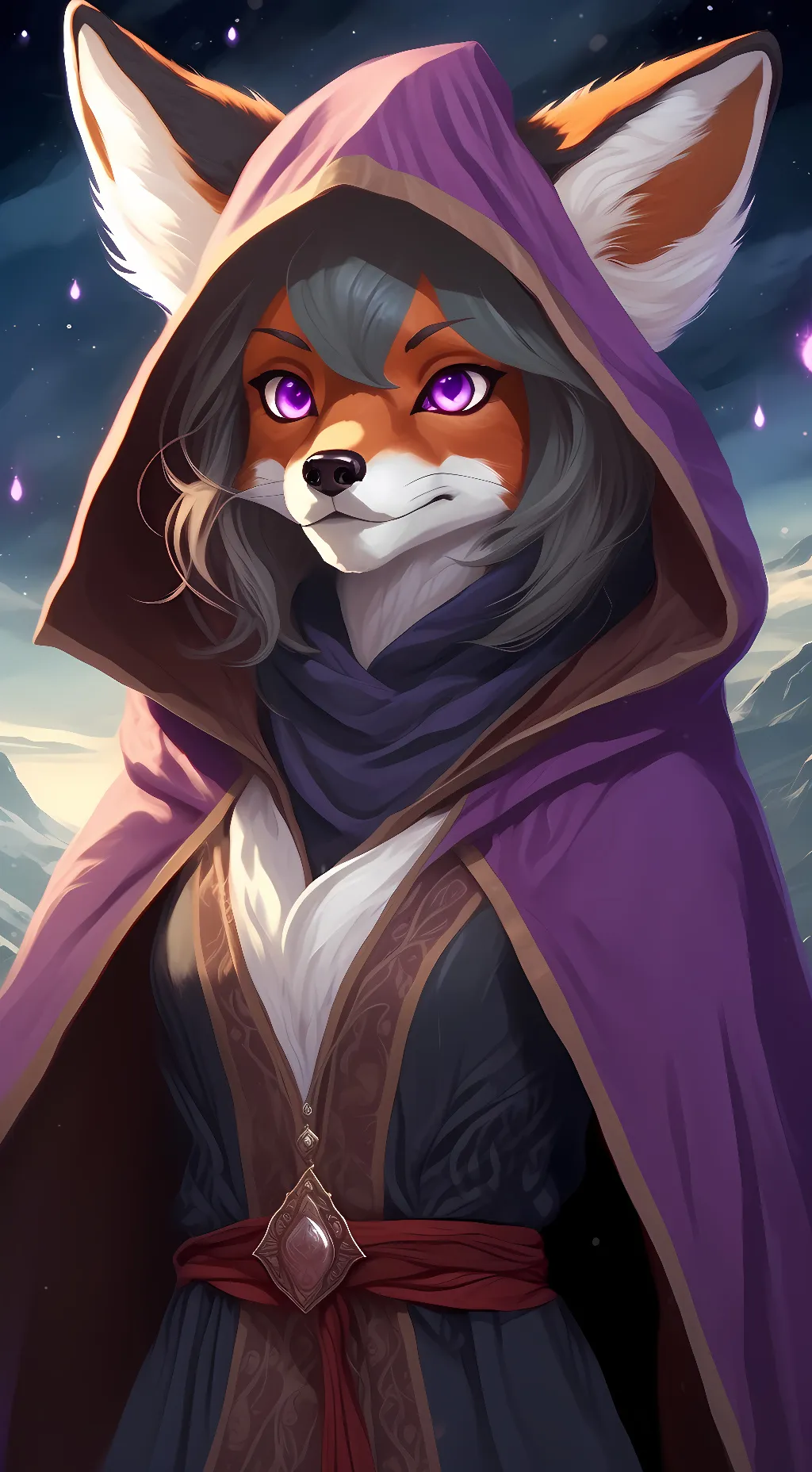 ai character: Hildegard background