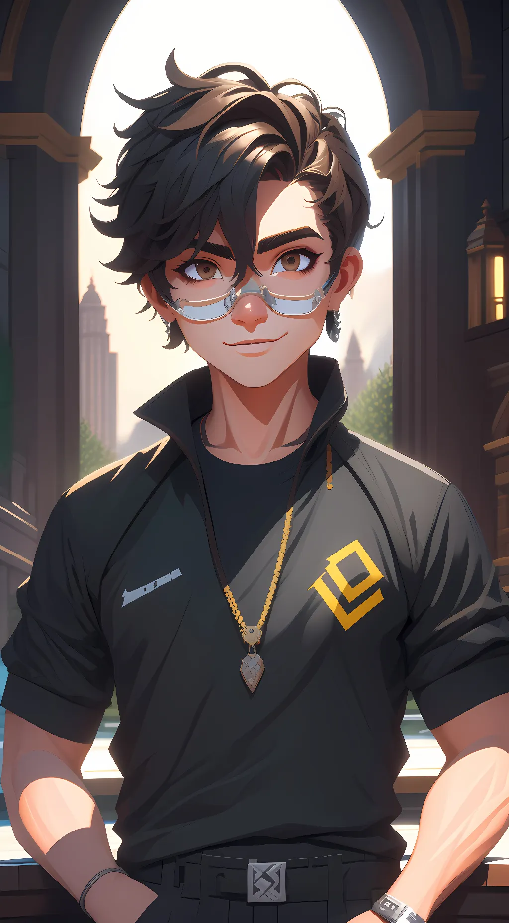 ai character: jeffo roblox  background