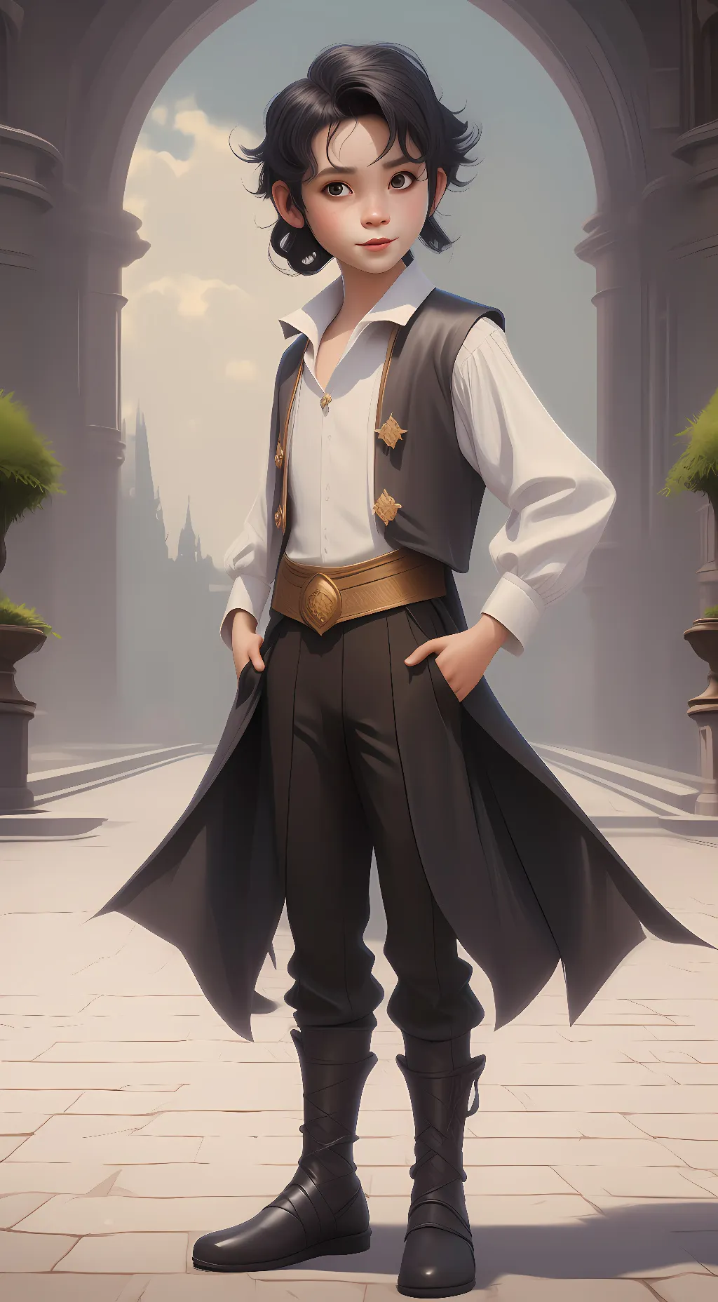 ai character: Bradly background