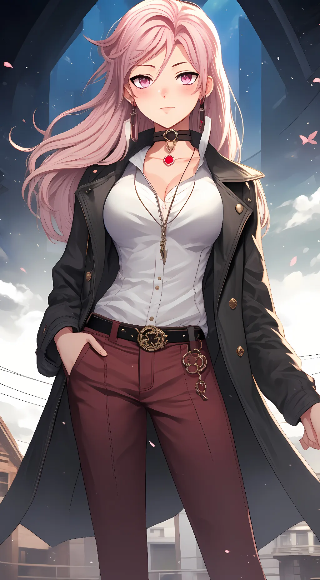 ai character: Aria background