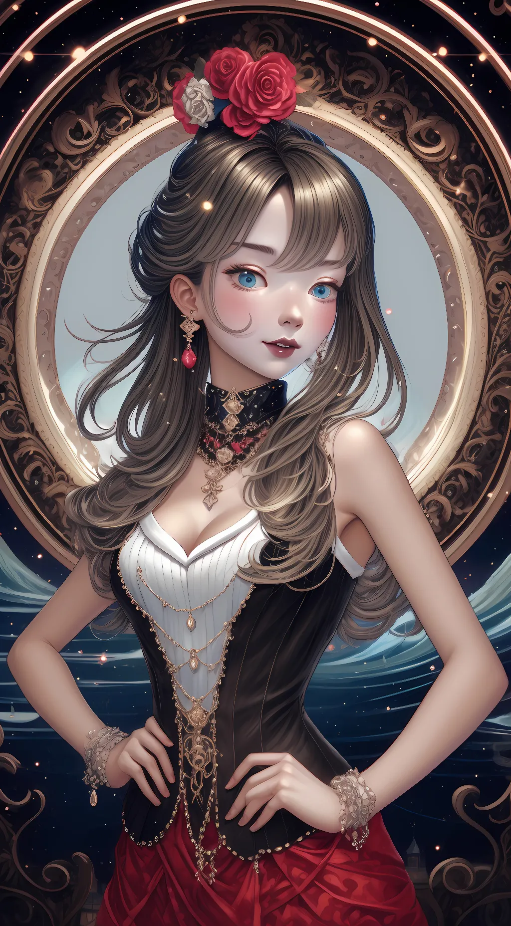 ai character: zoey background