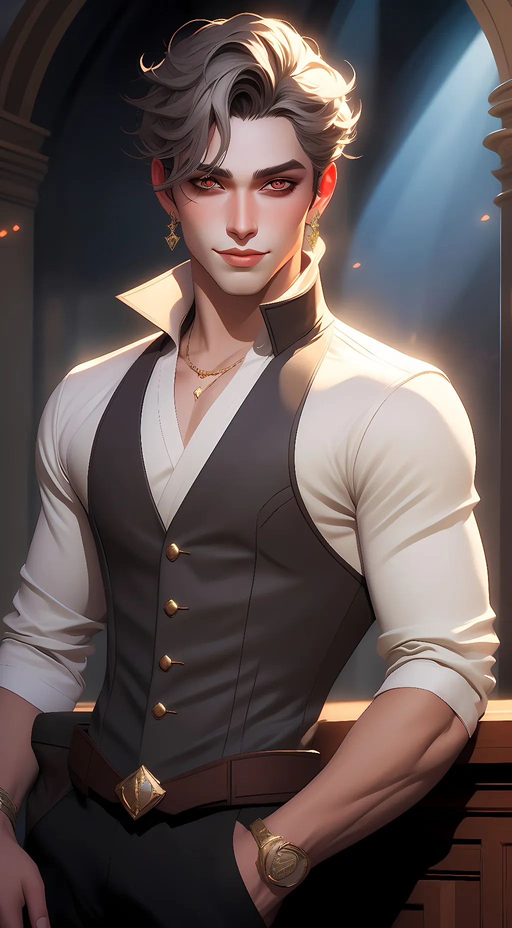 ai character: Malachi  background