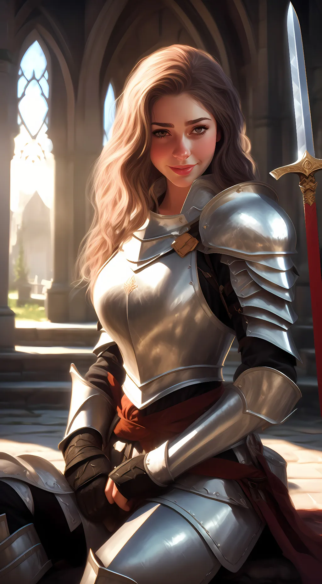 ai character: Aria background