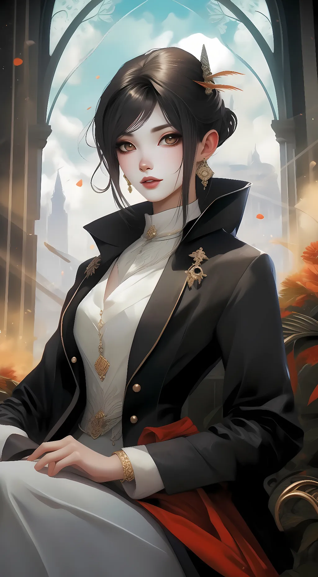 ai character: Abby background