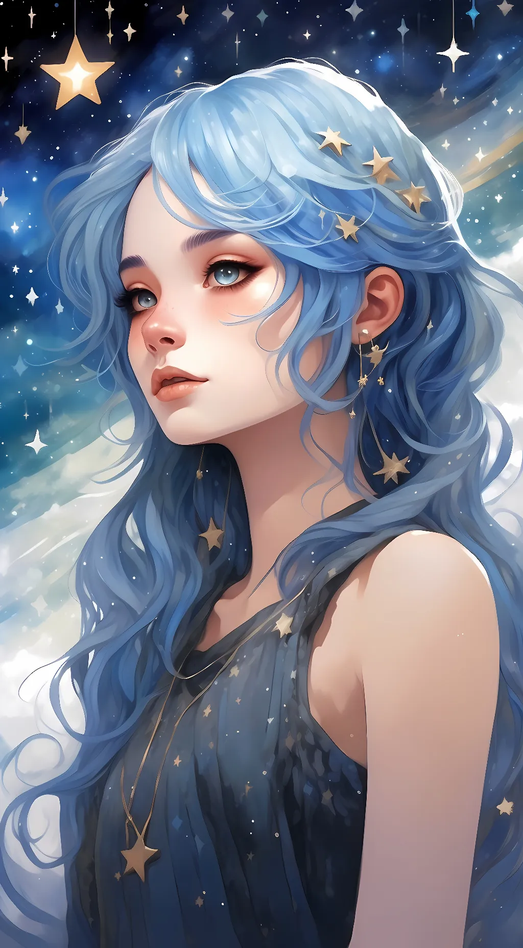 ai character: l~ Starfall ~l background