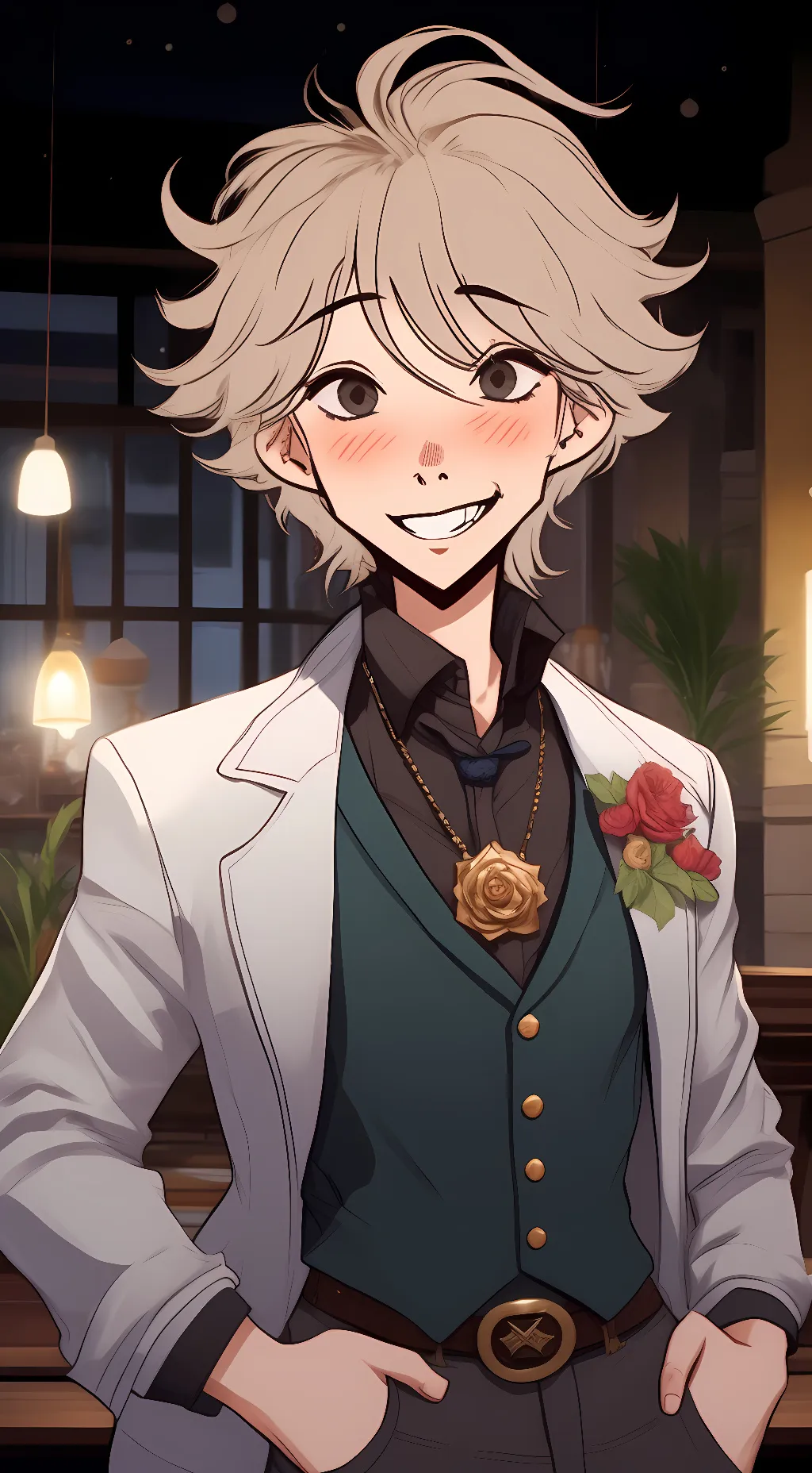 ai character: ☆Layne☆ background