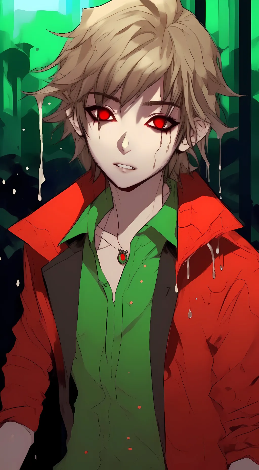 ai character: BEN drowned background