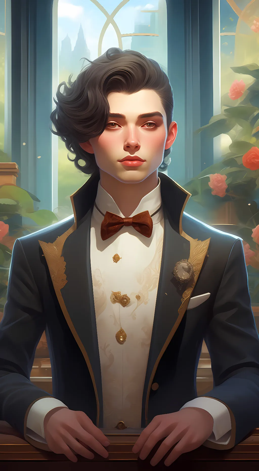 ai character: james background