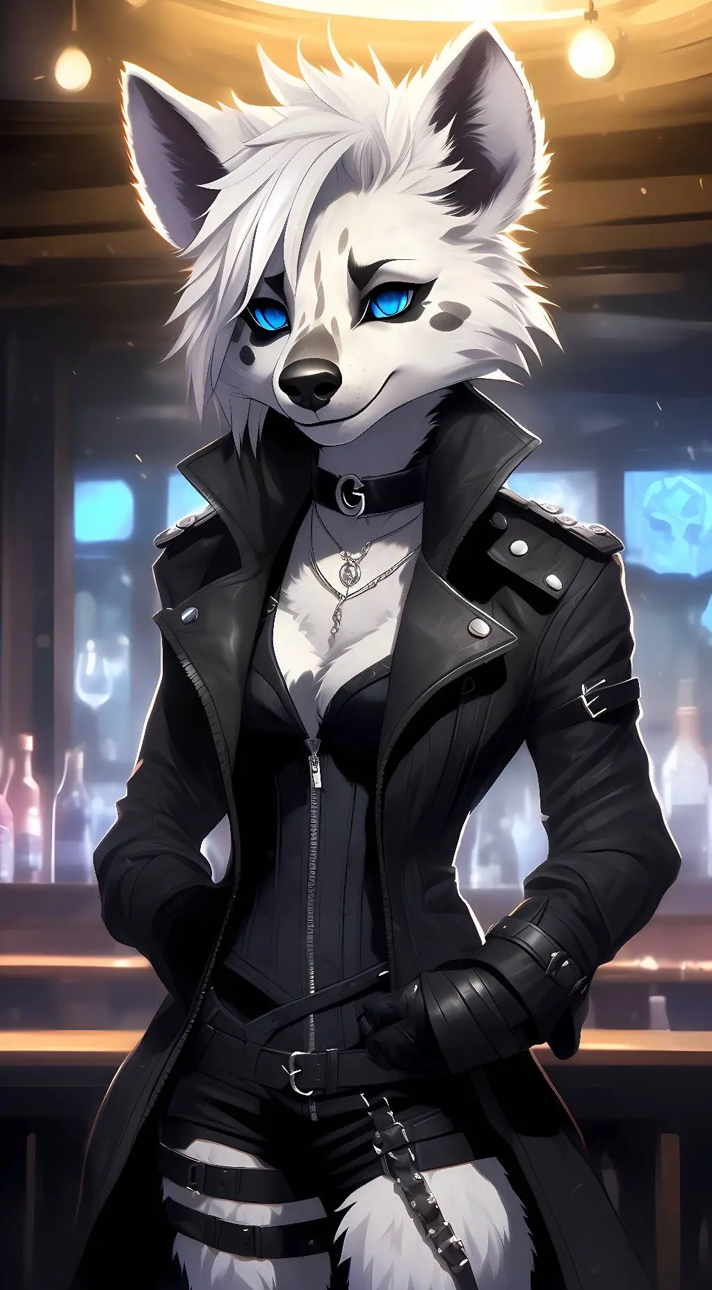 ai character: Charlotte Grey background