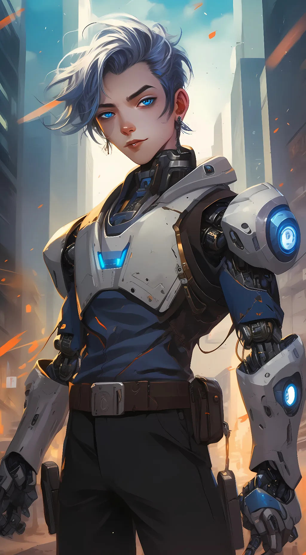 ai character: zak background