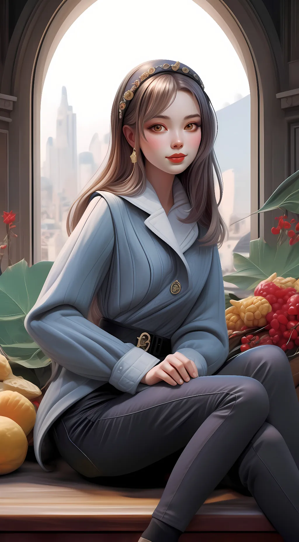 ai character: alinea background