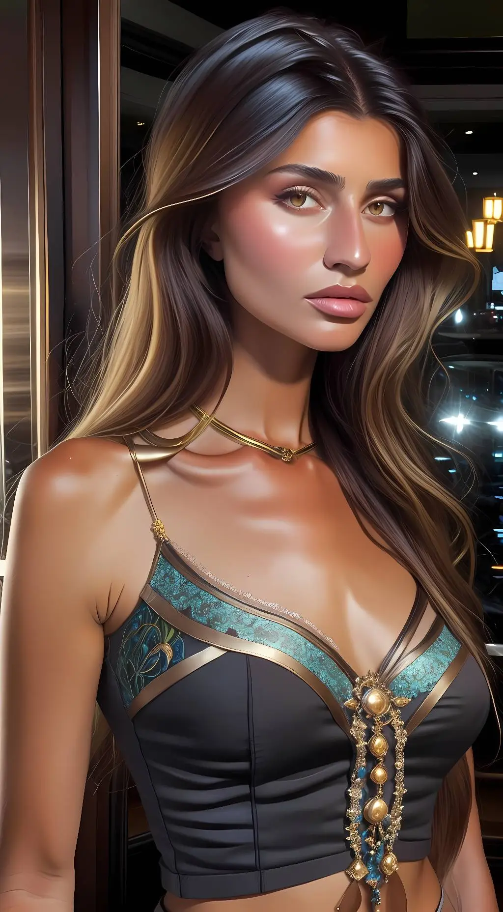 ai character: Grace background