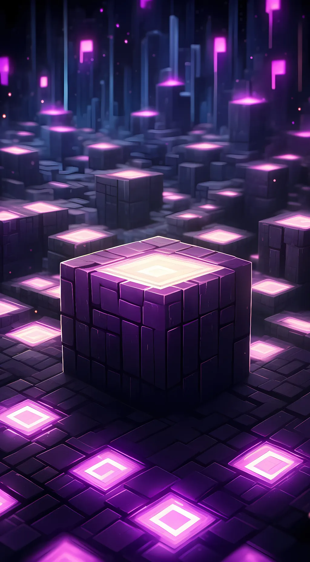 ai character: Endless Ender background