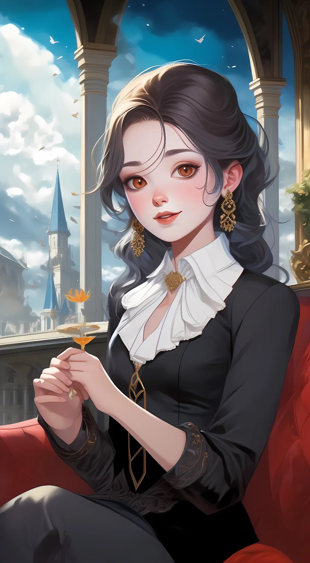 ai character: yuki background