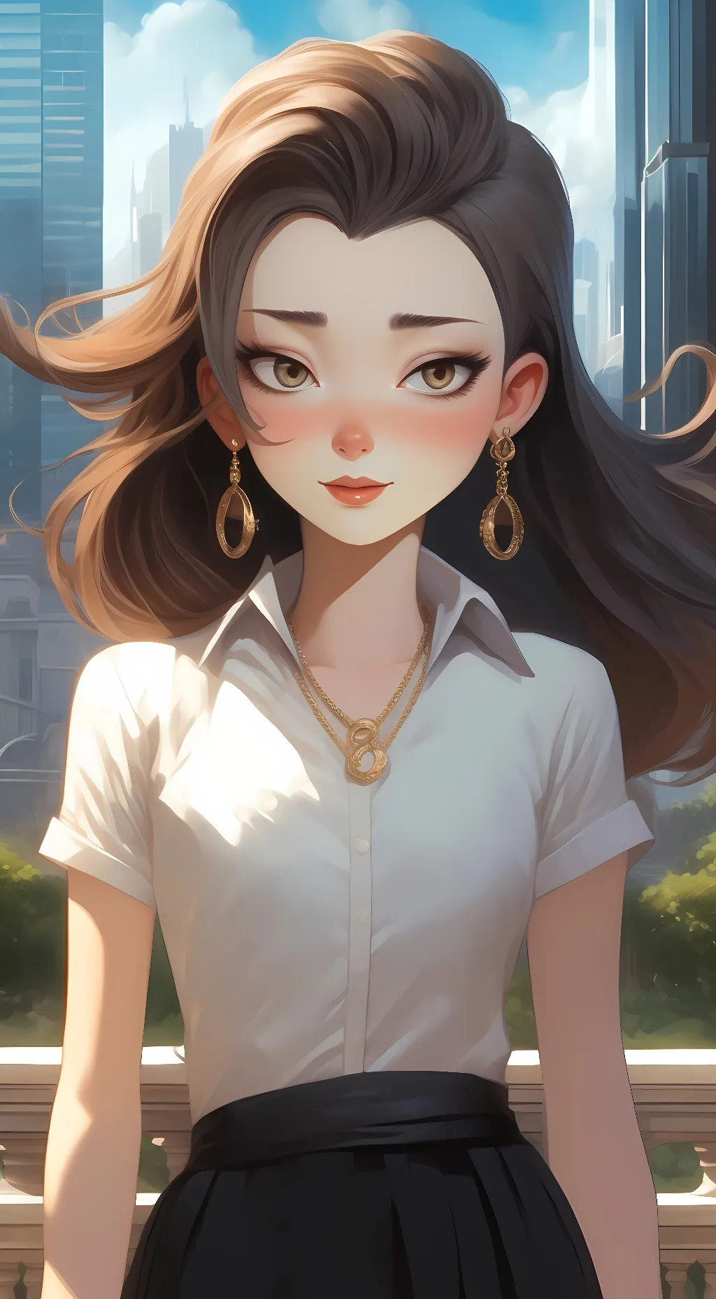 ai character: Sophia background