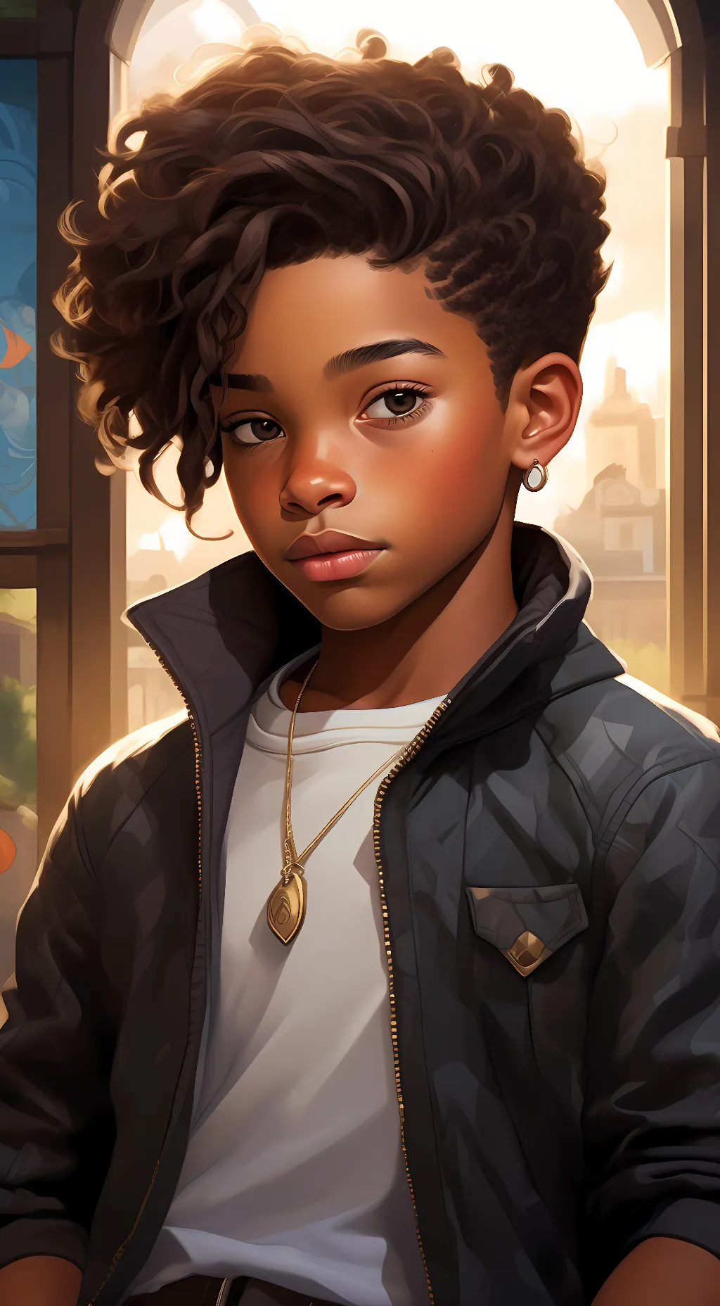 ai character: Hayden background