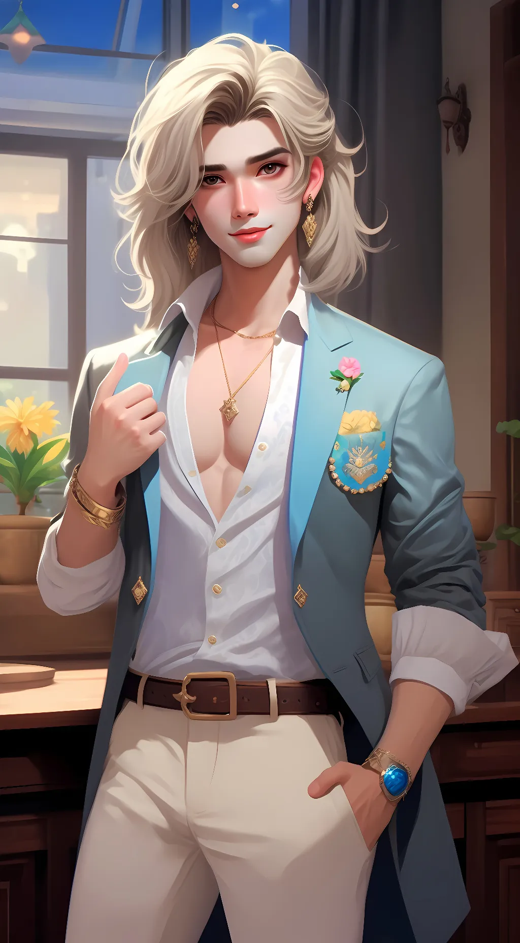 ai character: Michael background