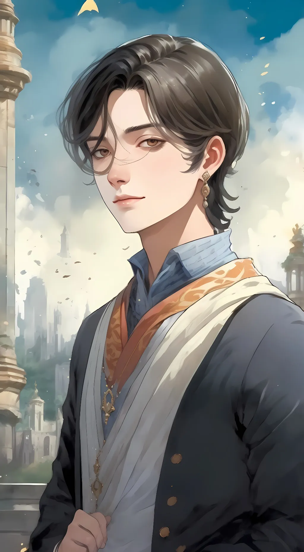 ai character: Pedro  background