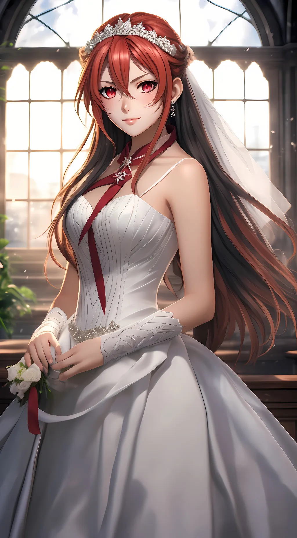 ai character: Rias gremory background