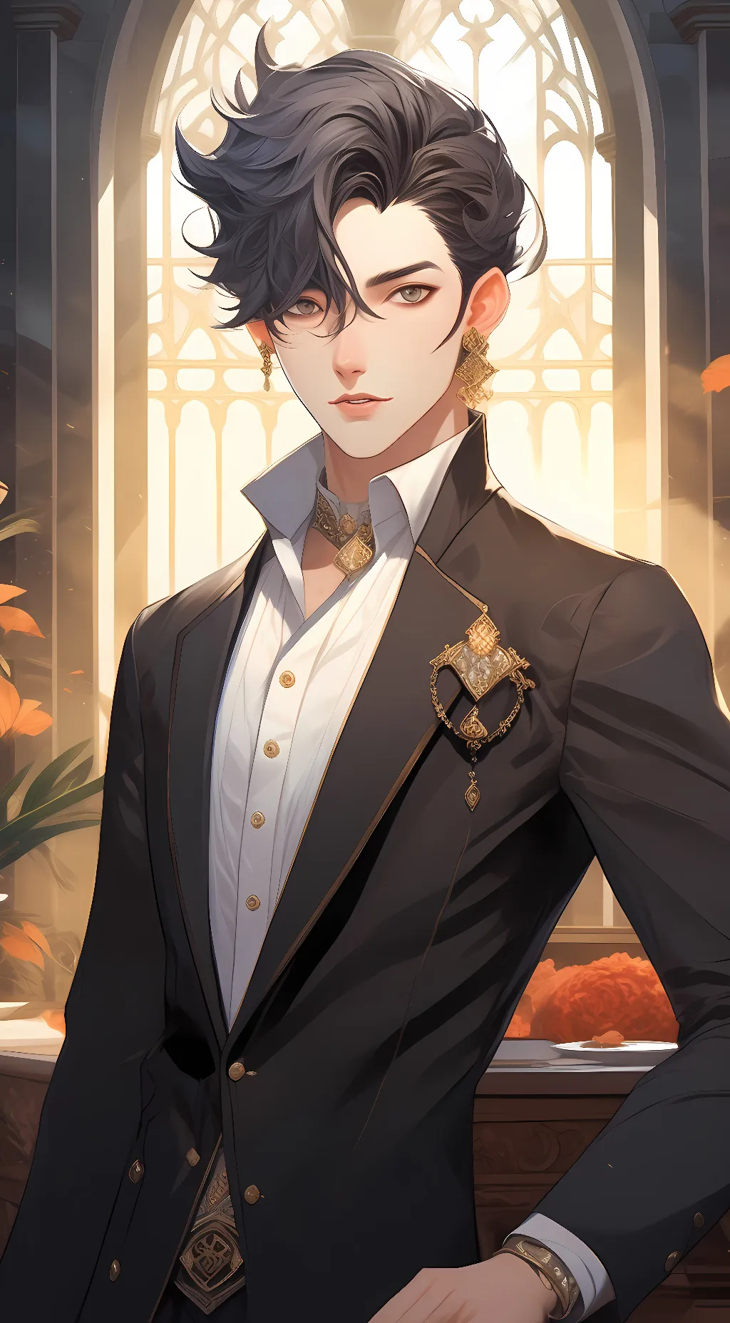 ai character: Daniel  background