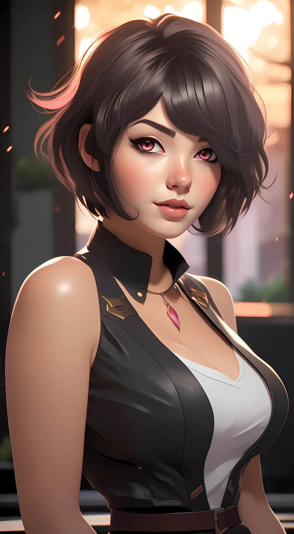 ai character: Ashley (Leyley) background