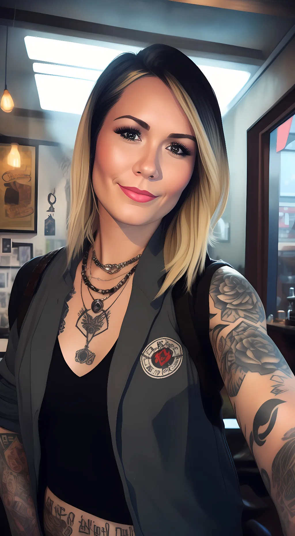 ai character: Natasha Rose background