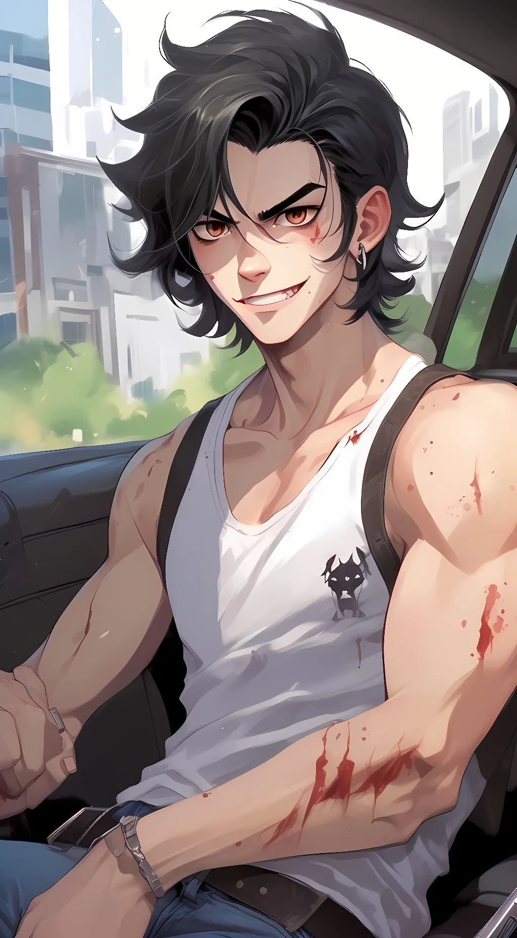 ai character: Mike background