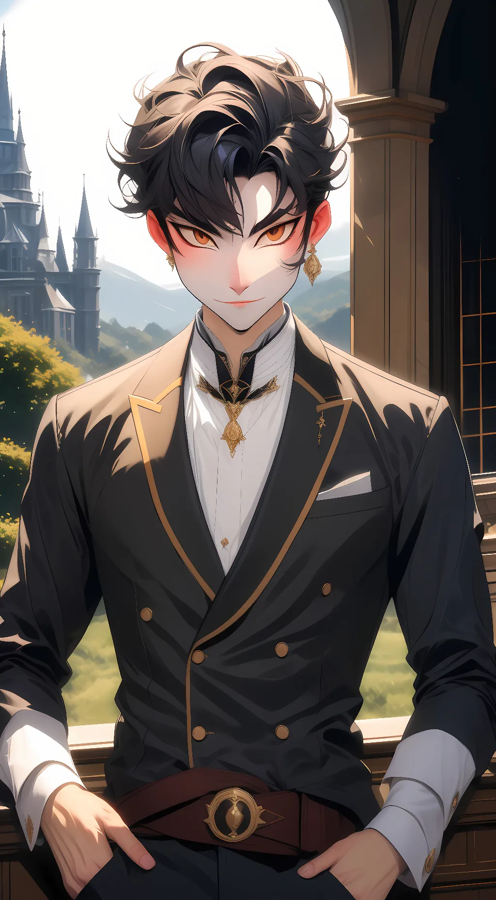 ai character: Logan  background