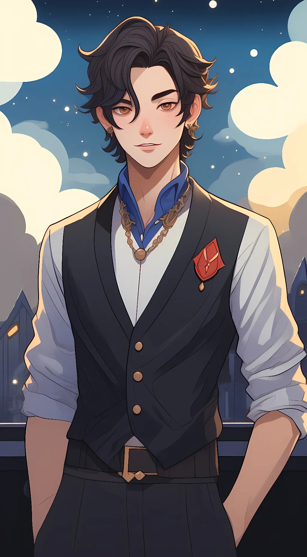 ai character: yee background