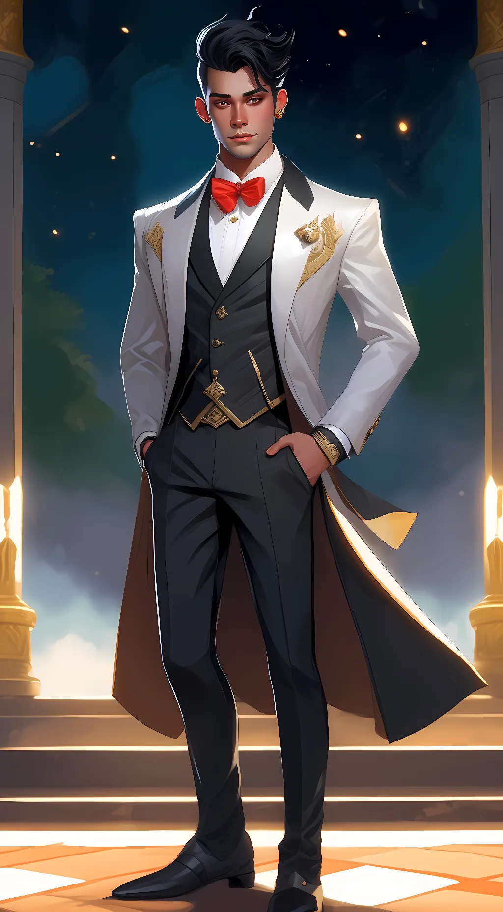 ai character: ke background